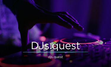 DJs.quest - Creative brandable domain for sale