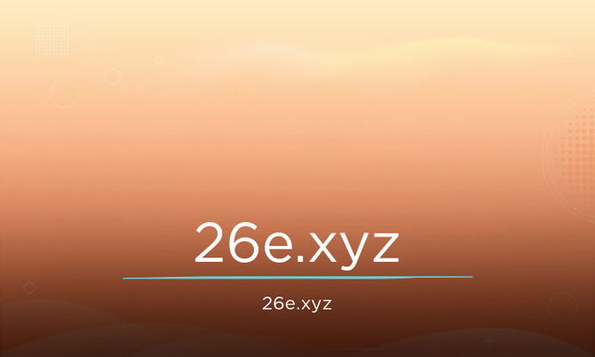26e.xyz
