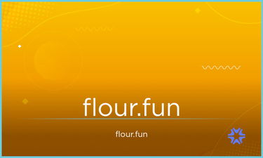 Flour.fun - Creative brandable domain for sale