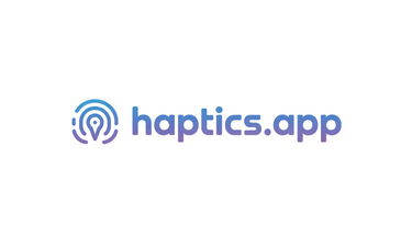 Haptics.app - Creative brandable domain for sale