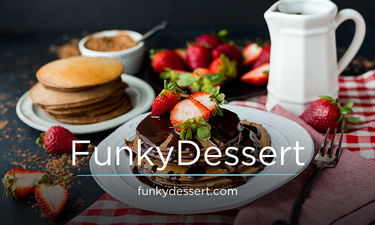 FunkyDessert.com - Creative brandable domain for sale