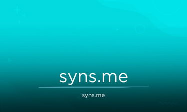 Syns.Me - Creative brandable domain for sale