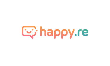 Happy.re - Creative brandable domain for sale