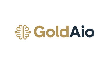 GoldAIO.com - Creative brandable domain for sale
