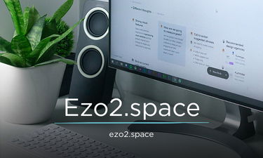 EZO2.space - Creative brandable domain for sale