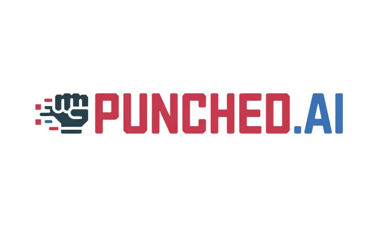 Punched logo