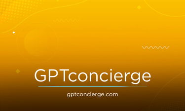 GPTconcierge.com - Creative brandable domain for sale