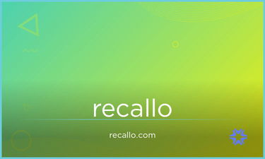 Recallo.com - Creative brandable domain for sale