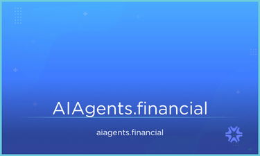 AIAgents.financial - Creative brandable domain for sale