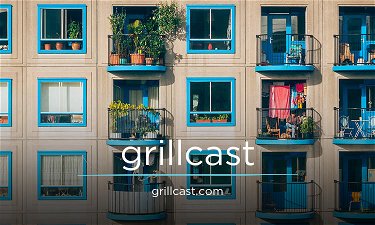 GrillCast.com - Creative brandable domain for sale