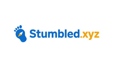 Stumbled.xyz - Creative brandable domain for sale