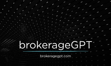BrokerageGPT.com - Creative brandable domain for sale