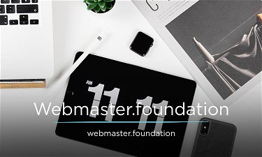 webmaster.foundation - Creative brandable domain for sale