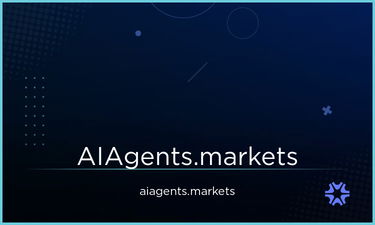 AIAgents.markets - Creative brandable domain for sale