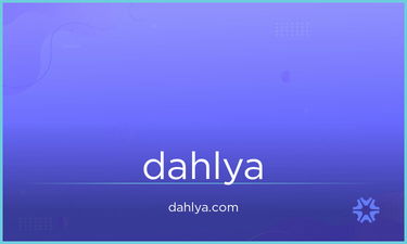 Dahlya.com - Creative brandable domain for sale