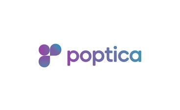 Poptica.com - Creative brandable domain for sale
