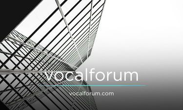 VocalForum.com - Creative brandable domain for sale