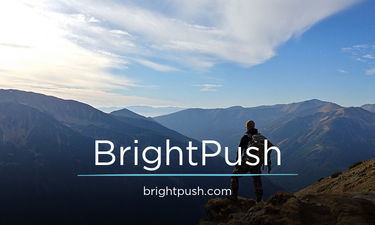 BrightPush.com - Creative brandable domain for sale
