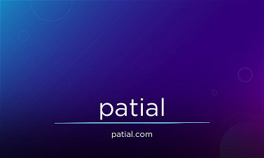 Patial.com - Creative brandable domain for sale