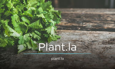 Plant.la - Creative brandable domain for sale