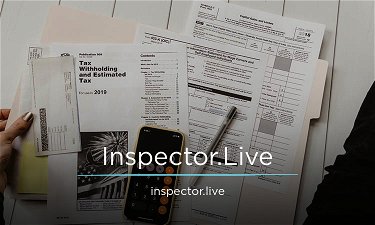Inspector.Live - Creative brandable domain for sale