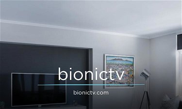 BionicTV.com - Creative brandable domain for sale