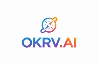 OKRV.ai - Creative brandable domain for sale
