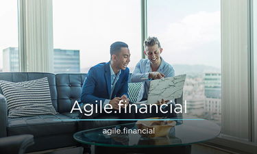 Agile.financial - Creative brandable domain for sale