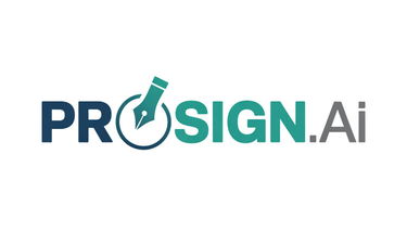 ProSign.ai - Creative brandable domain for sale