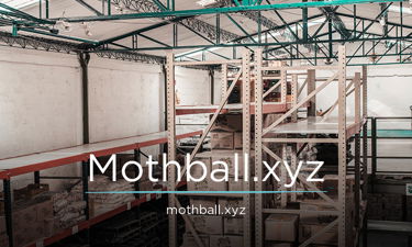 Mothball.xyz - Creative brandable domain for sale