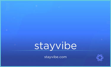 StayVibe.com - Creative brandable domain for sale