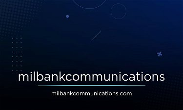 MilbankCommunications.com - Creative brandable domain for sale
