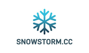 Snowstorm.cc - Creative brandable domain for sale