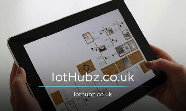 IotHubz.co.uk - Creative brandable domain for sale