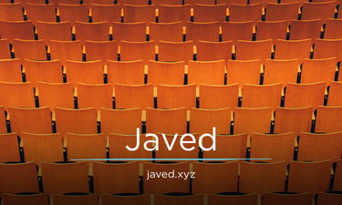 Javed.xyz - Creative brandable domain for sale