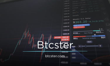 Btcster.com - Creative brandable domain for sale
