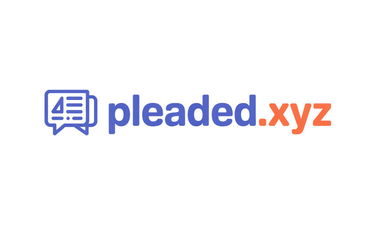 Pleaded.xyz - Creative brandable domain for sale