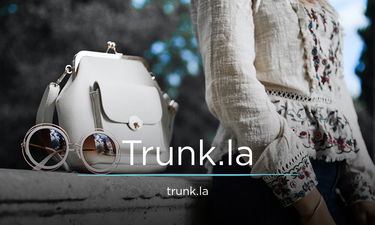 Trunk.la - Creative brandable domain for sale