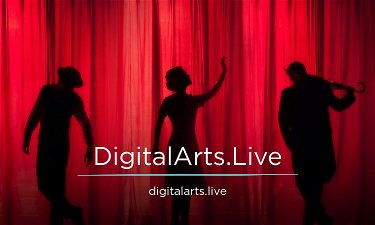 DigitalArts.Live - Creative brandable domain for sale