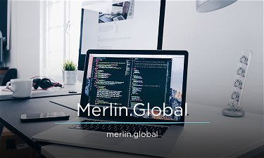 Merlin.Global - Creative brandable domain for sale