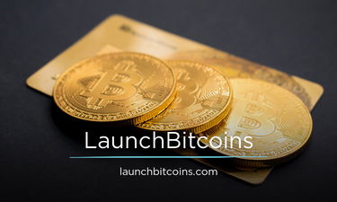 LaunchBitcoins.com - Creative brandable domain for sale