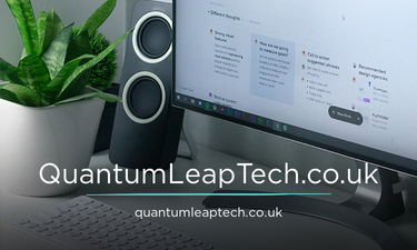 QuantumLeapTech.co.uk - Creative brandable domain for sale