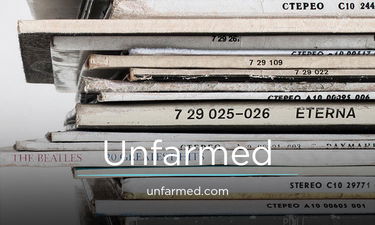 Unfarmed.com - Creative brandable domain for sale