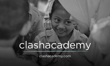 ClashAcademy.com - Creative brandable domain for sale