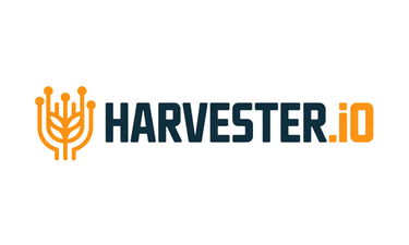 Harvester.io - Creative brandable domain for sale