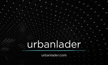 UrbanLader.com - Creative brandable domain for sale