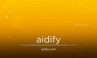 Aidify.com - Creative brandable domain for sale