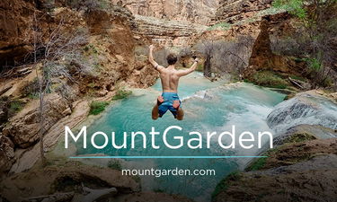 MountGarden.com - Creative brandable domain for sale