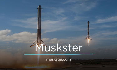 Muskster.com - Creative brandable domain for sale