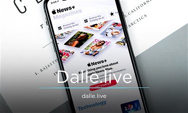Dalle.Live - Creative brandable domain for sale